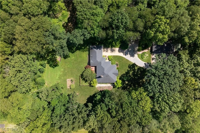 10400 Stoneacre St NW, Canal Fulton, OH 44614 - aerial view of property's location featuring a heavily wooded area
