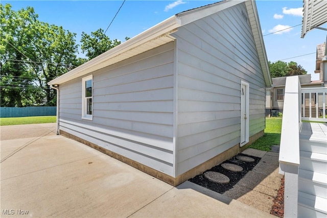 813 3rd St, Marietta, OH 45750 - view of side of property featuring a patio area