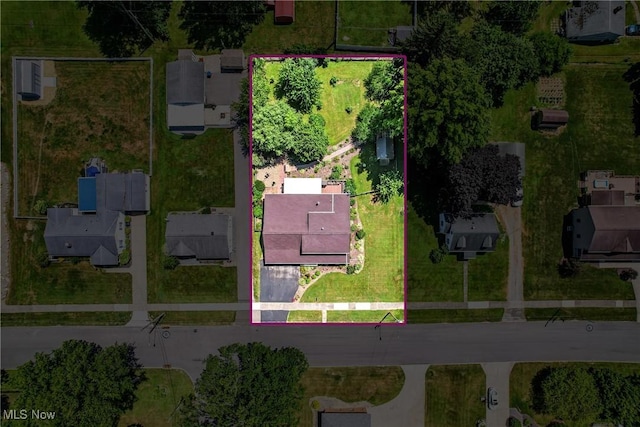 1683 Ridgewood Dr, Salem, OH 44460 - aerial view of property's location with property boundaries highlighted