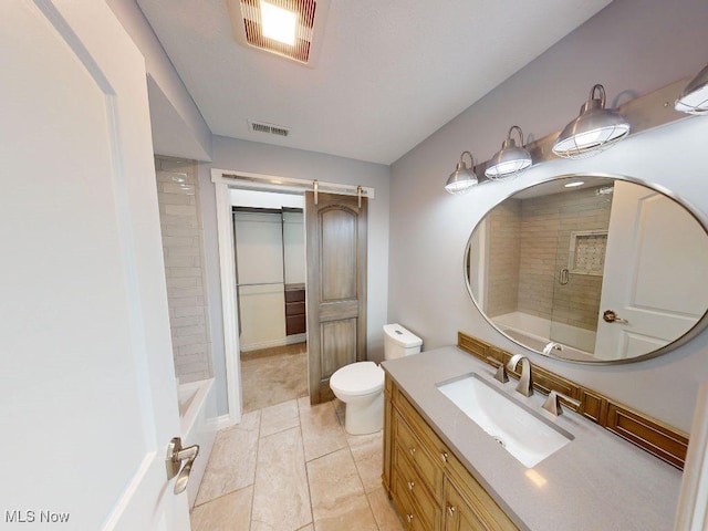 2474 Ginger Wren Rd, Pepper Pike, OH 44124 - bathroom featuring vanity, washtub / shower combination, and tile patterned flooring