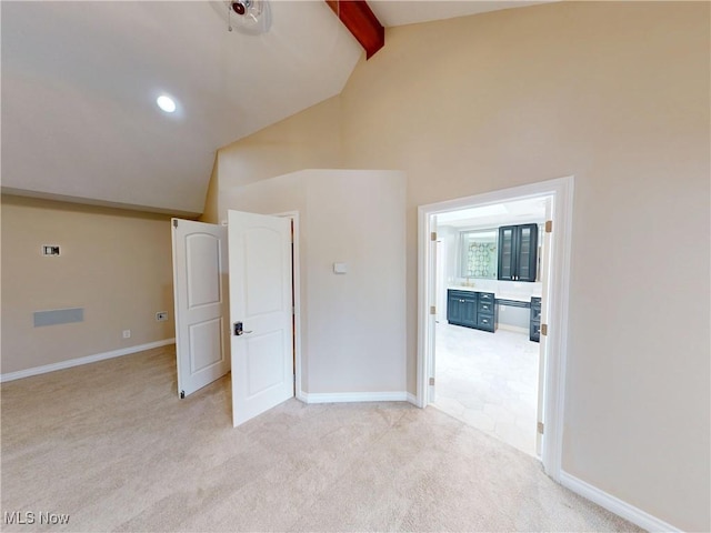 2474 Ginger Wren Rd, Pepper Pike, OH 44124 - bonus room featuring light colored carpet and baseboards