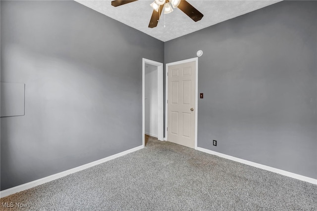 3303 Tuxedo Ave, Parma, OH 44134 - carpeted empty room with a ceiling fan and baseboards