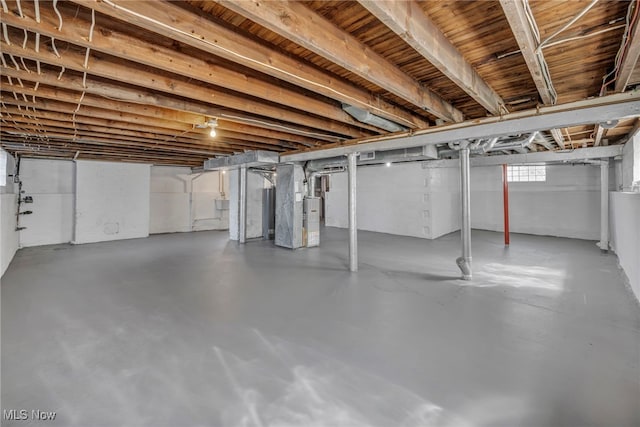 3303 Tuxedo Ave, Parma, OH 44134 - below grade area featuring heating unit