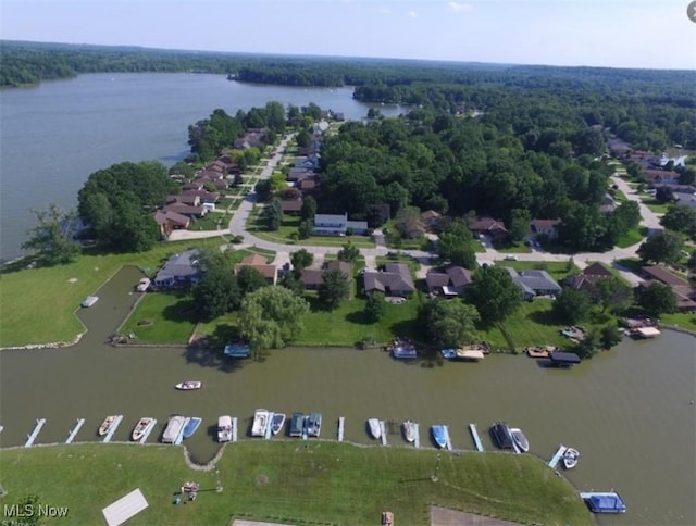 2977 Pirates Cv, Aurora, OH 44202 - aerial view of property and surrounding area with a large body of water