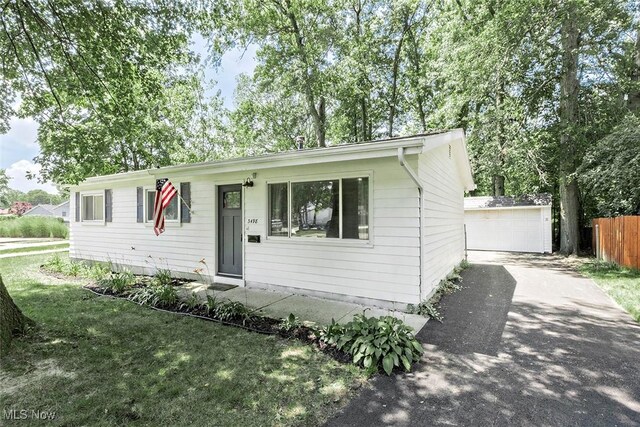 3498 Clayton Dr, North Olmsted, OH 44070 - view of ranch-style house