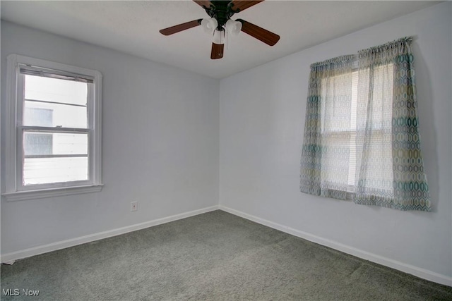 4606 Maplecrest Ave, Parma, OH 44134 - unfurnished room with carpet floors and ceiling fan