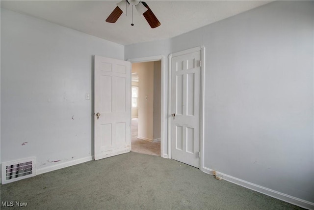 4606 Maplecrest Ave, Parma, OH 44134 - unfurnished bedroom featuring carpet floors and a ceiling fan