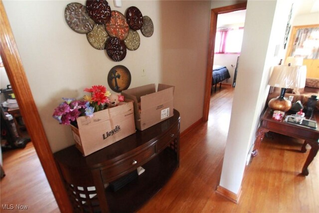 72 S Hartford Ave, Youngstown, OH 44509 - corridor with wood finished floors