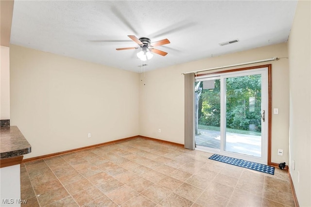 11253 Hampton Bay Ln, Concord, OH 44077 - empty room featuring a ceiling fan and baseboards