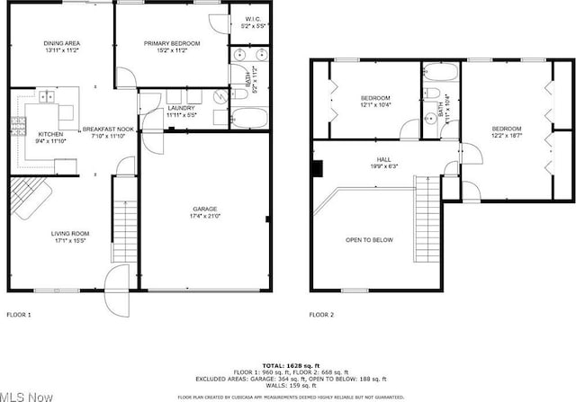 11253 Hampton Bay Ln, Concord, OH 44077 - view of floor plan / room layout