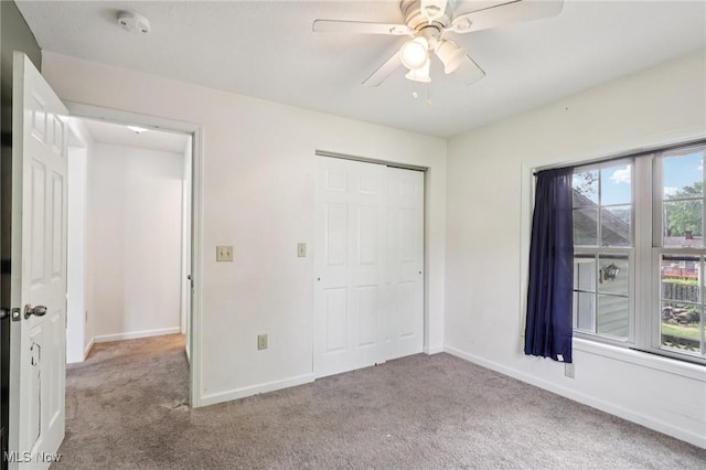 1811 Stepney St, Niles, OH 44446 - unfurnished bedroom featuring carpet floors, multiple windows, and a closet