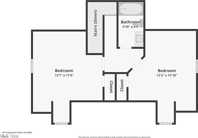 1811 Stepney St, Niles, OH 44446 - view of room layout