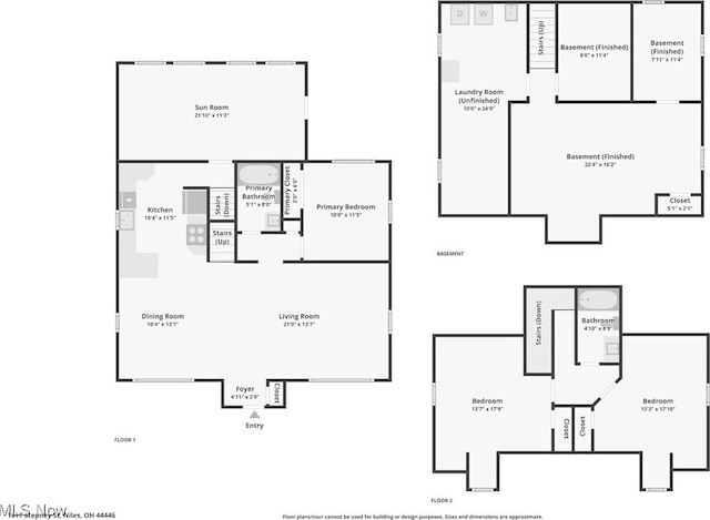 1811 Stepney St, Niles, OH 44446 - view of home floor plan