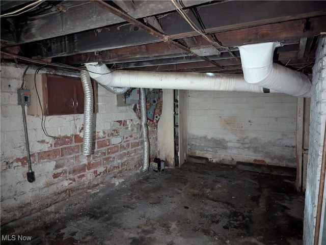 14717 Orinoco Ave, East Cleveland, OH 44112 - view of unfinished below grade area