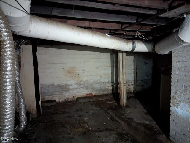 14717 Orinoco Ave, East Cleveland, OH 44112 - view of unfinished basement