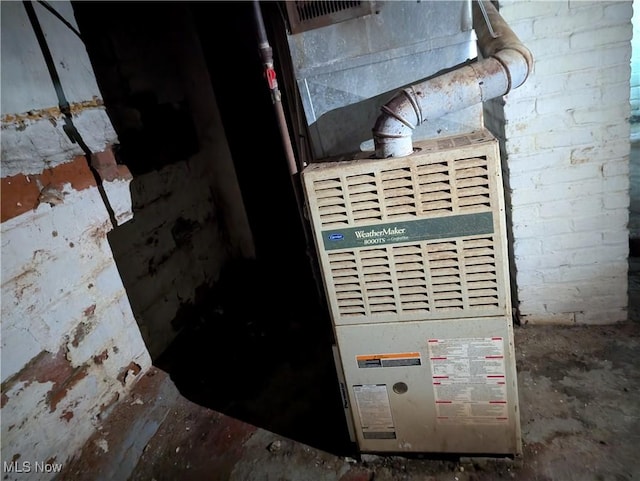 14717 Orinoco Ave, East Cleveland, OH 44112 - utilities with heating unit