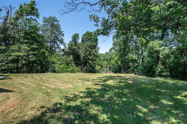 24 Heather Cir, Washington, WV 26181 - view of grassy yard with a view of trees