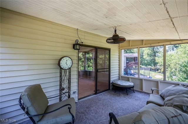 24 Heather Cir, Washington, WV 26181 - view of sunroom / solarium