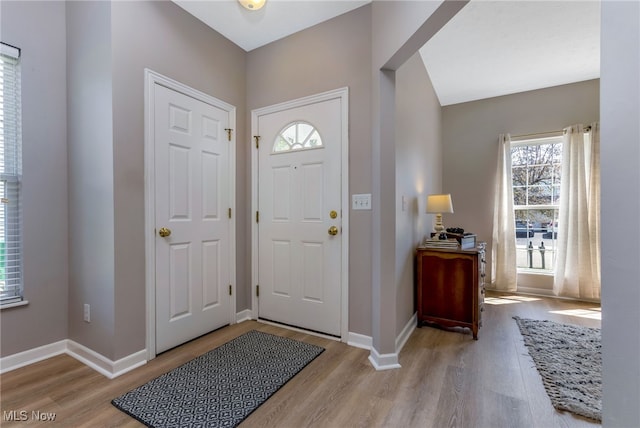 1648 E Turkey Run Dr, Newark, OH 43055 - foyer with wood finished floors and healthy amount of natural light