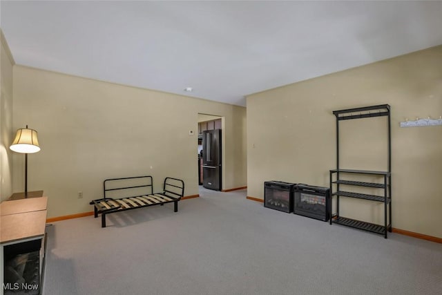 201 Hancock St, Woodsfield, OH 43793 - sitting room with carpet