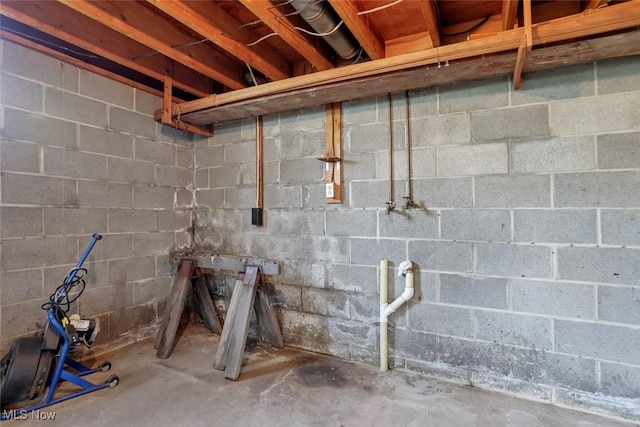 201 Hancock St, Woodsfield, OH 43793 - view of unfinished below grade area