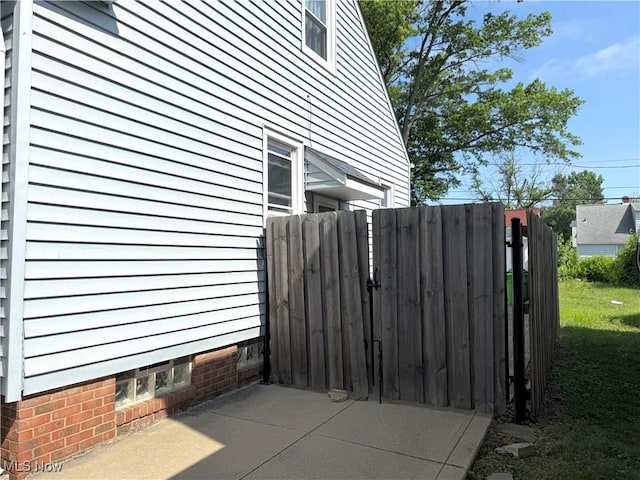 21571 Ball Ave, Euclid, OH 44123 - view of home's exterior featuring a gate