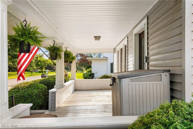 115 Coulter St, Creston, OH 44217 - view of porch
