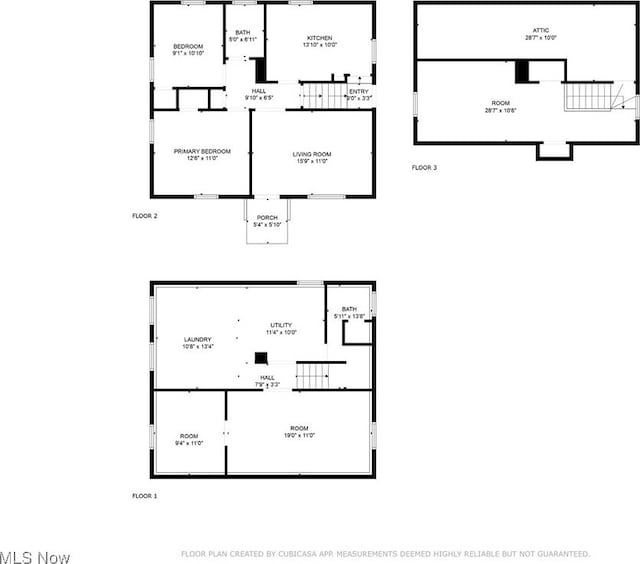 1835 Rockefeller Rd, Wickliffe, OH 44092 - view of property floor plan