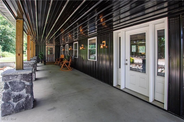 10770 W W Salem Rd, West Salem, OH 44287 - doorway to property featuring covered porch