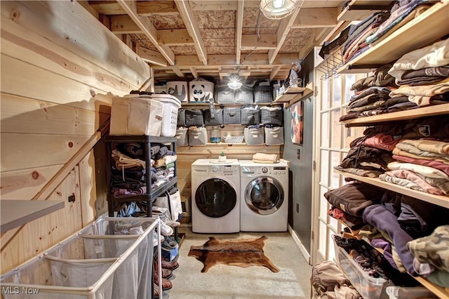 10770 W W Salem Rd, West Salem, OH 44287 - laundry area featuring washer and clothes dryer