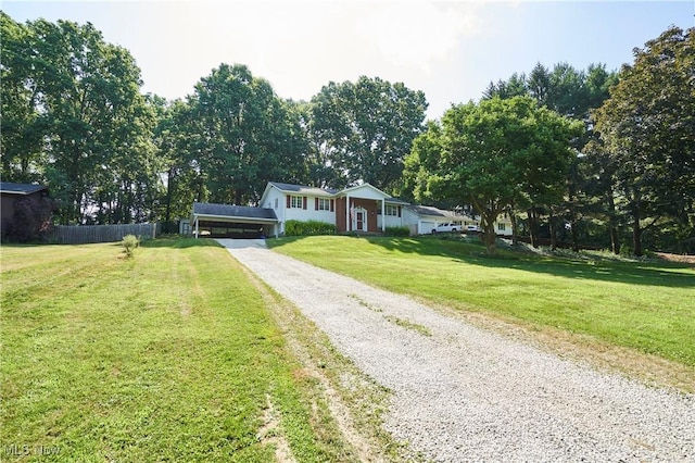 2948 Robin Hill Ln, Mogadore, OH 44260 - view of front of property with driveway