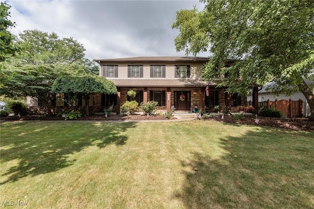 6252 Pebblebrook Ln, North Olmsted, OH 44070 - view of front of house with covered porch