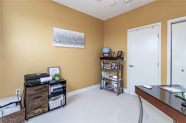 12591 Larchmere Blvd Unit W-6, Cleveland, OH 44120 - office area featuring carpet floors and baseboards