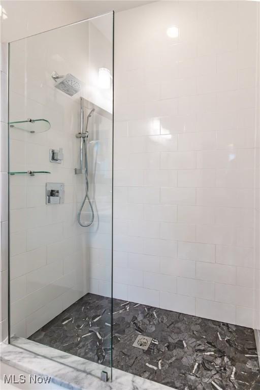 12591 Larchmere Blvd Unit W-6, Cleveland, OH 44120 - bathroom featuring walk in shower
