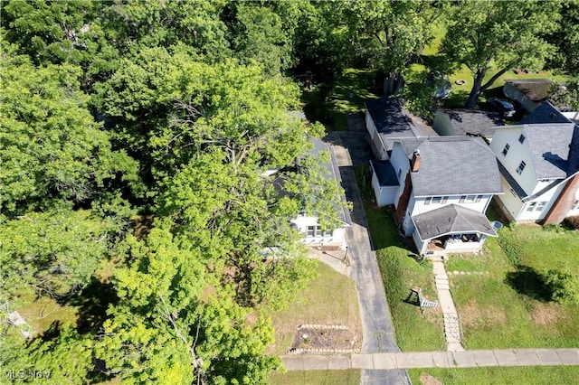 645 Saybolt Ave, Wooster, OH 44691 - view from above of property with a heavily wooded area