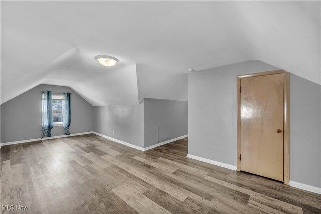 24850 Shoreview Ave, Euclid, OH 44123 - bonus room featuring lofted ceiling and wood finished floors