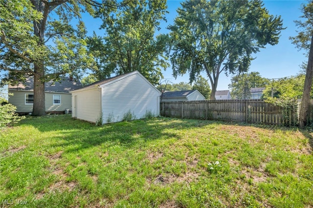 24850 Shoreview Ave, Euclid, OH 44123 - view of yard featuring an outbuilding