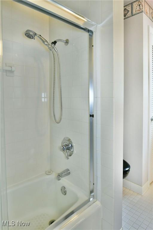 8518 Four Seasons Trl, Poland, OH 44514 - full bathroom with tile patterned flooring and tub / shower combination