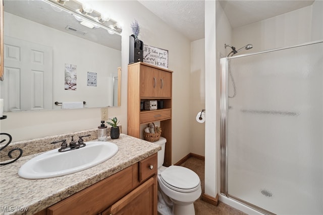 3823 Kyle Rd, Dorset, OH 44032 - full bathroom featuring a shower stall and vanity