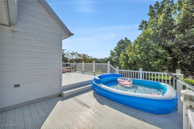 9827 Akron Rd, Rittman, OH 44270 - view of wooden terrace