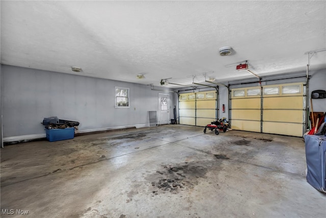 9827 Akron Rd, Rittman, OH 44270 - garage with a garage door opener