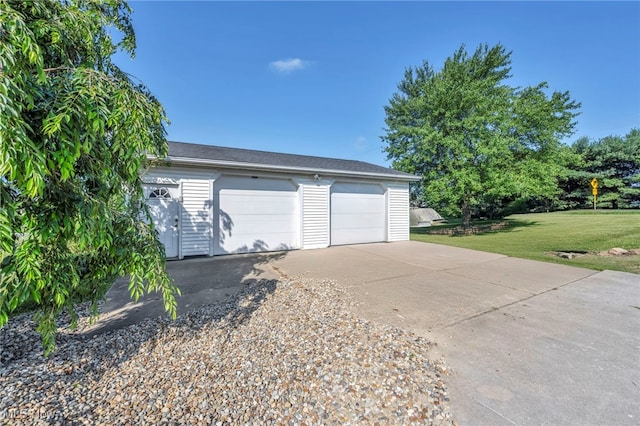 9827 Akron Rd, Rittman, OH 44270 - view of detached garage