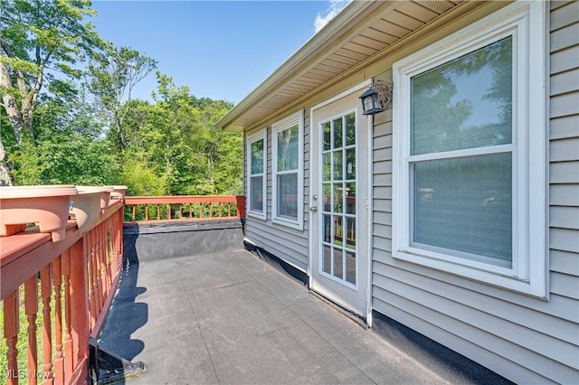 6100 Glenwood Ave, Boardman, OH 44512 - view of wooden terrace