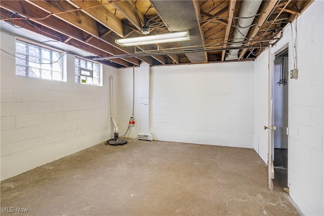 6100 Glenwood Ave, Boardman, OH 44512 - basement featuring concrete block wall