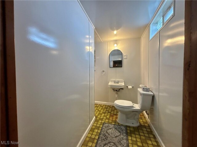 3109 Latimer Ave, Ashtabula, OH 44004 - bathroom featuring toilet and tile patterned floors