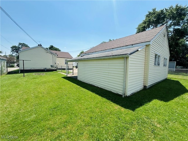3109 Latimer Ave, Ashtabula, OH 44004 - view of fenced backyard