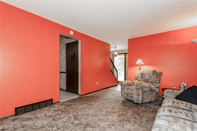751 Bacon Rd, Oh, OH 44077 - carpeted living area featuring baseboards