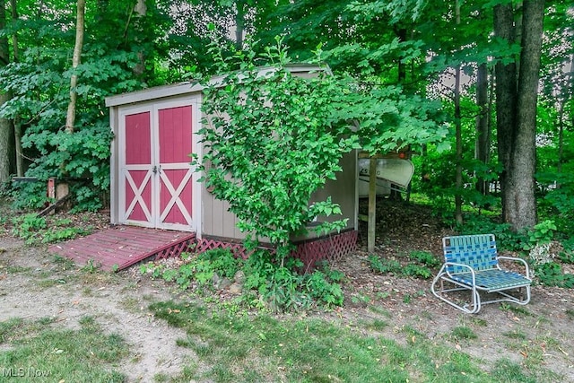 751 Bacon Rd, Oh, OH 44077 - view of shed