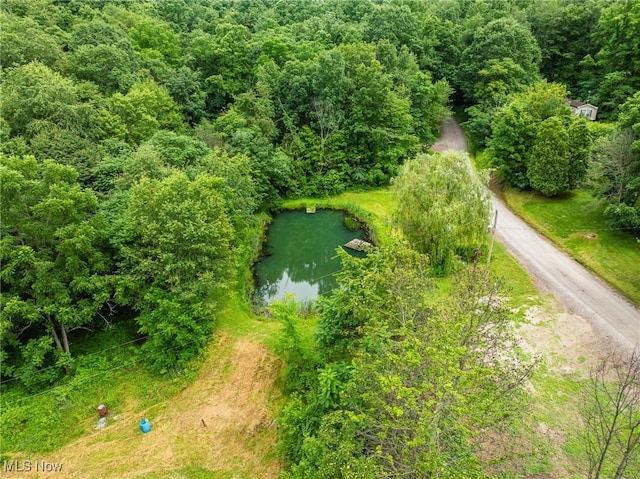 55225 Township Road 224, Fresno, OH 43824 - drone / aerial view of a large body of water and a heavily wooded area