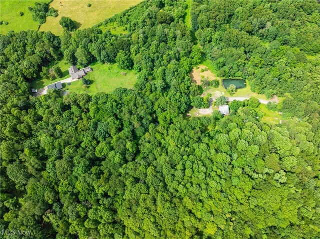 55225 Township Road 224, Fresno, OH 43824 - aerial overview of property's location with a forest